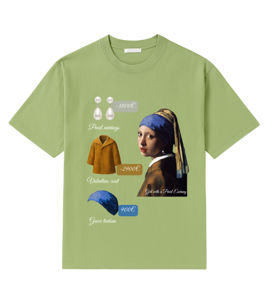 Girl With a Pearl Tee