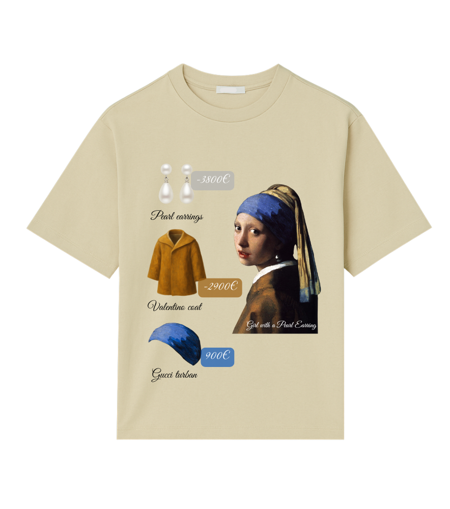 Girl With a Pearl Tee