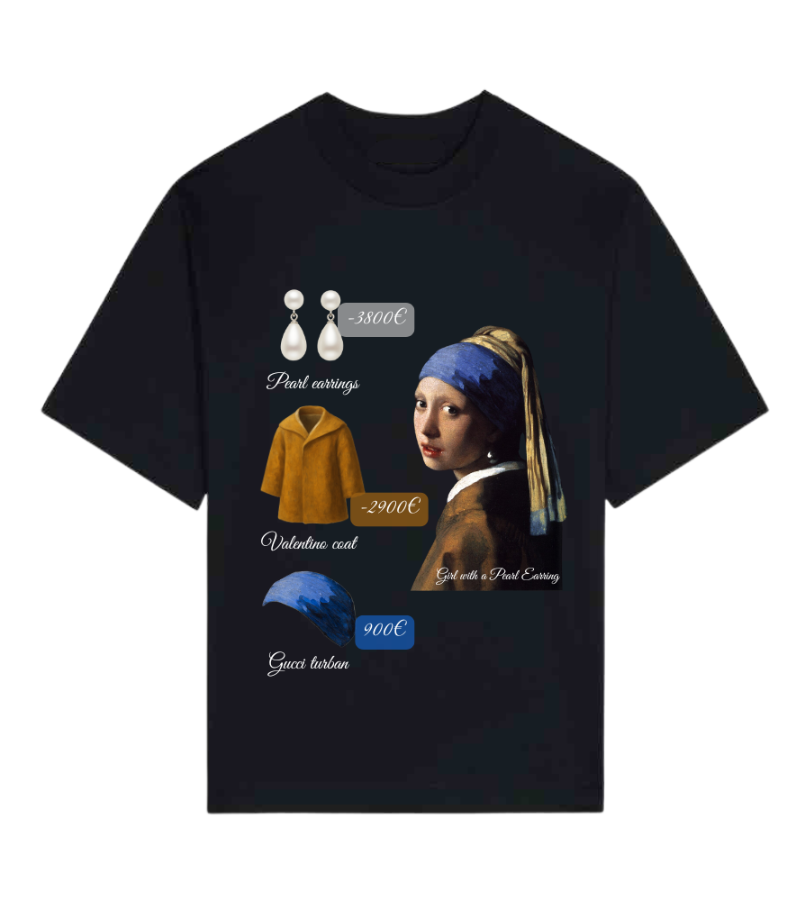 Girl With a Pearl Tee